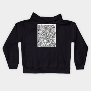 "Code" Texture Kids Hoodie